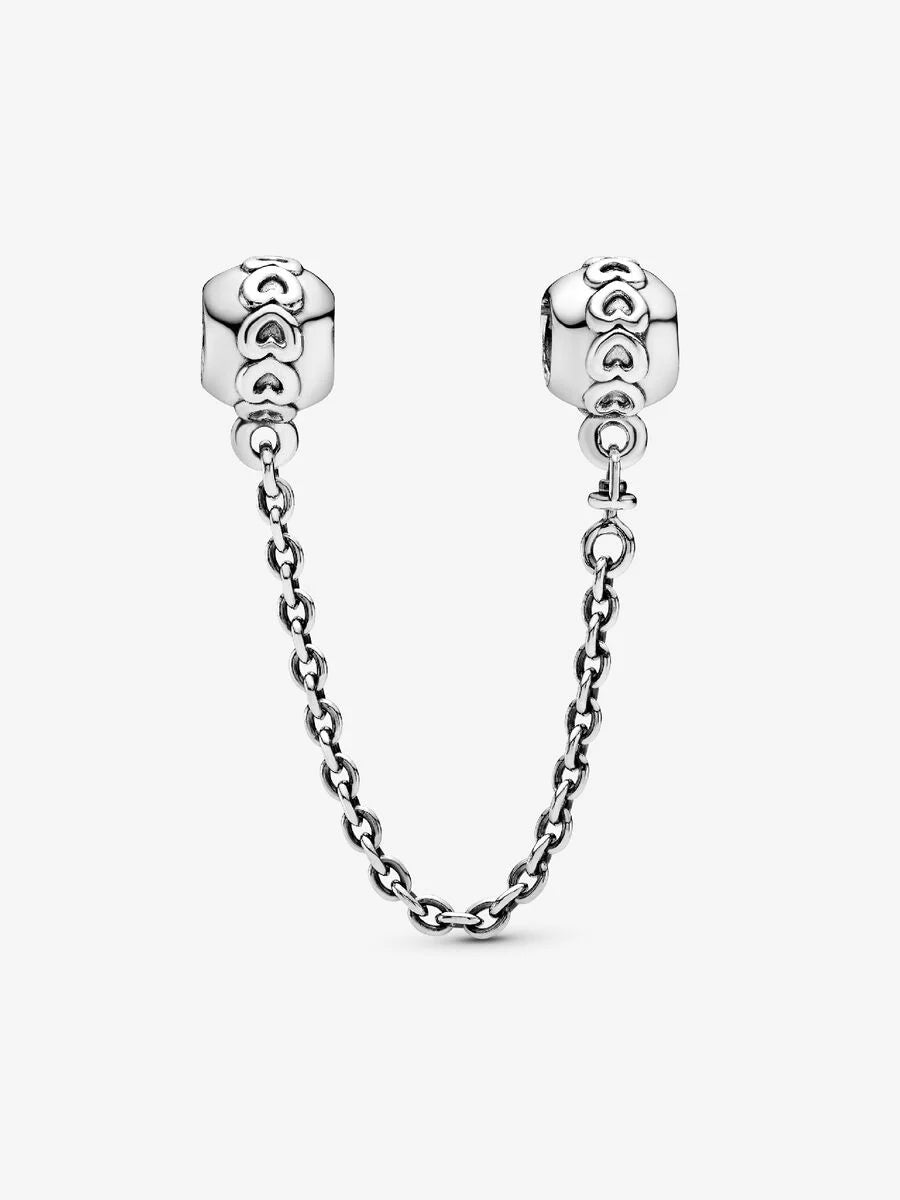 Band of Hearts Safety Chain Charm