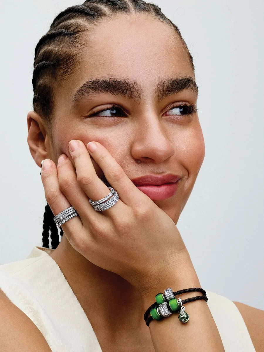 Avocado Double Dangle Charm