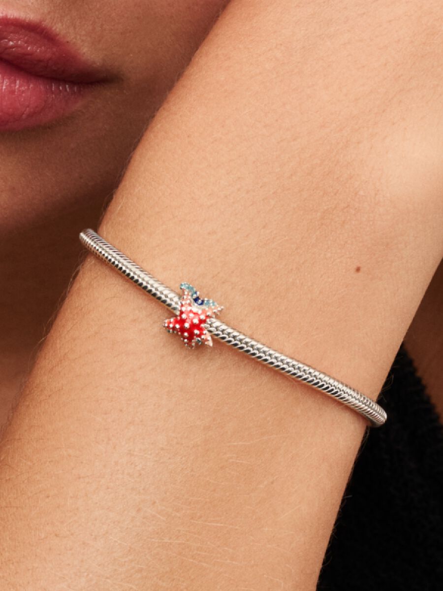 Colourful Starfish Mini Charm
