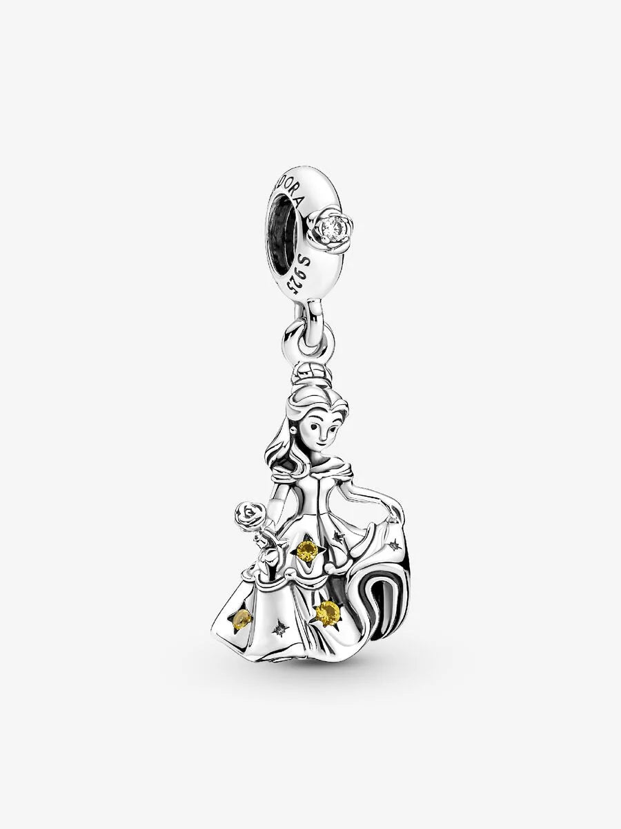 Disney Beauty and the Beast Dancing Belle Dangle Charm