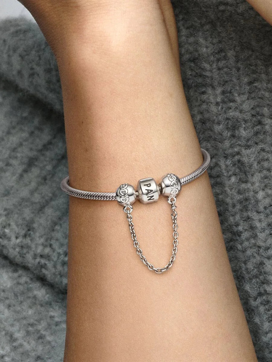 Band of Hearts Safety Chain Charm