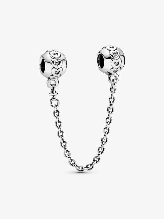 Band of Hearts Safety Chain Charm