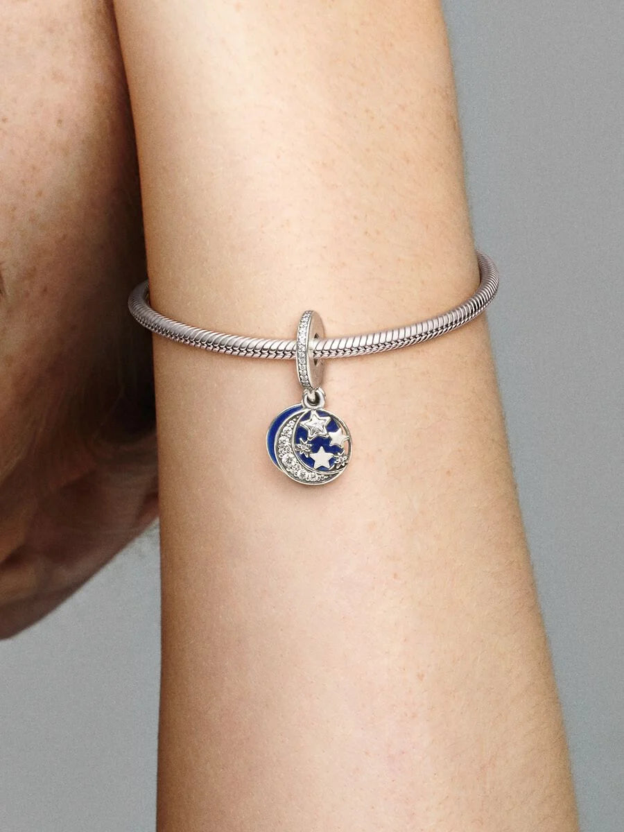 Moon & Blue Sky Dangle Charm