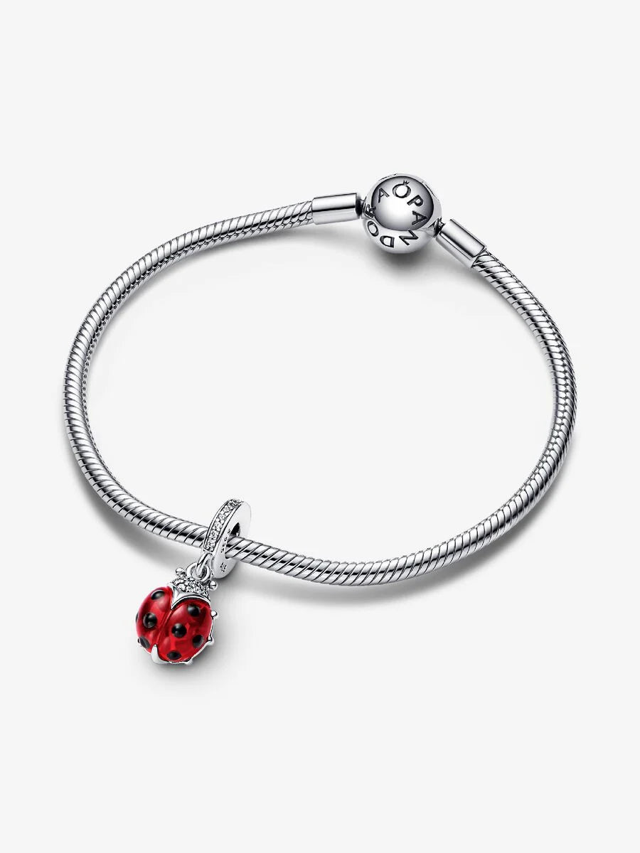 Red Ladybird Dangle Charm