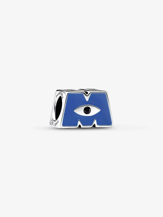 Disney Pixar Monsters, Inc. Logo M Charm