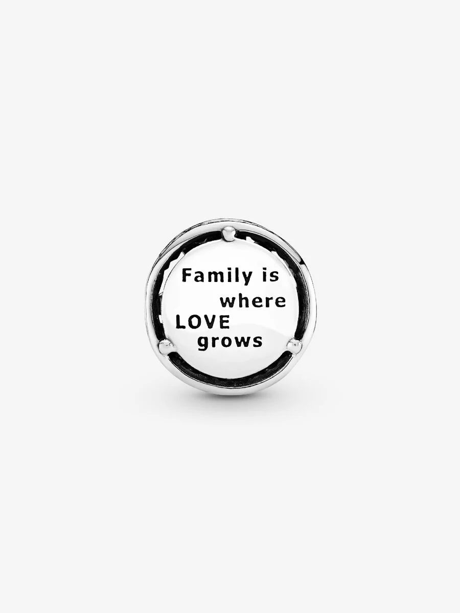 Openwork Family Roots Charm