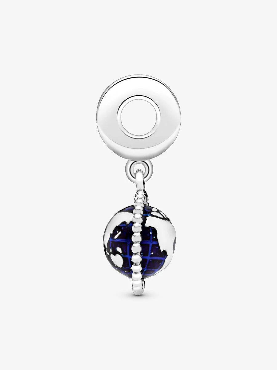 Spinning Globe Dangle Charm