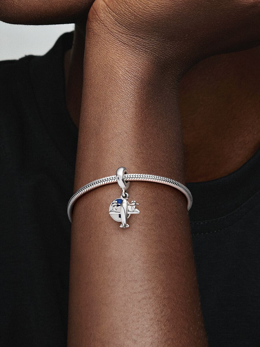 Propeller Plane Dangle Charm