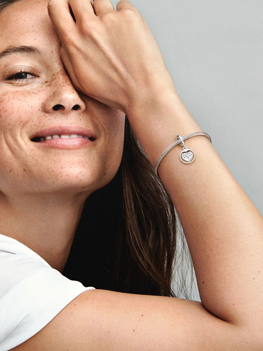 Spinning Forever & Always Soulmate Dangle Charm