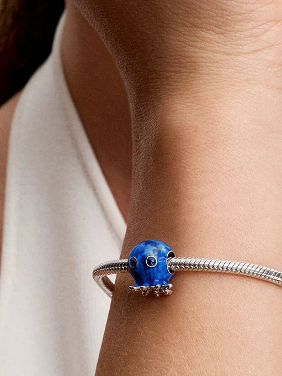 Ocean Bubbles Octopus Charm
