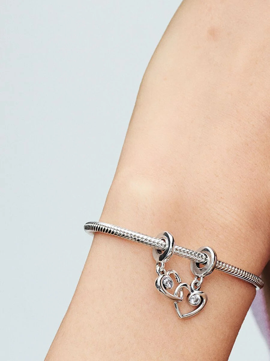 Forever & Always Splittable Dangle Charm