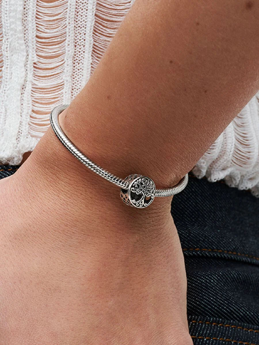Openwork Family Roots Charm